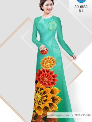 Vải áo dài Hoa ảo 3D mới ra AD 6630 34 1584935946 601 Vai ao dai Hoa ao 3D moi ra AD 6630