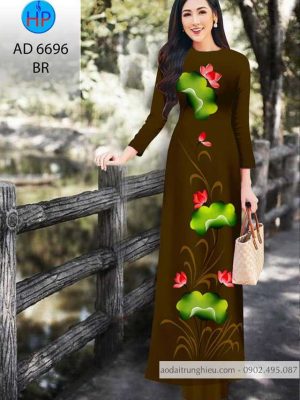 Vải áo dài Hoa Sen kiểu mới AD 6696 25 1585024344 381 Vai ao dai Hoa Sen kieu moi AD 6696