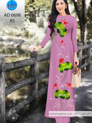 Vải áo dài Hoa Sen kiểu mới AD 6696 32 1585024344 42 Vai ao dai Hoa Sen kieu moi AD 6696
