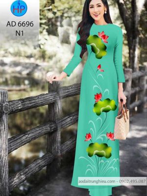 Vải áo dài Hoa Sen kiểu mới AD 6696 21 1585024344 857 Vai ao dai Hoa Sen kieu moi AD 6696