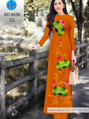 Vải áo dài Hoa Sen kiểu mới AD 6696 22 1585024344 878 Vai ao dai Hoa Sen kieu moi AD 6696