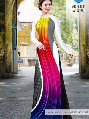 Vải áo dài Lập thể kiểu mới AD 6686 26 1585024704 274 Vai ao dai Lap the kieu moi AD 6686