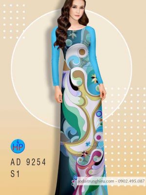 Vải áo dài Lập thể kiểu mới AD 9254 30 1585024811 668 Vai ao dai Lap the kieu moi AD 9254