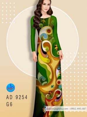 Vải áo dài Lập thể kiểu mới AD 9254 24 1585024811 68 Vai ao dai Lap the kieu moi AD 9254