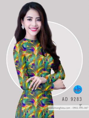 Vải áo dài Lông vũ thiết kế 2020 AD 9283 36 1585106502 191 Vai ao dai Long vu thiet ke 2020 AD 9283