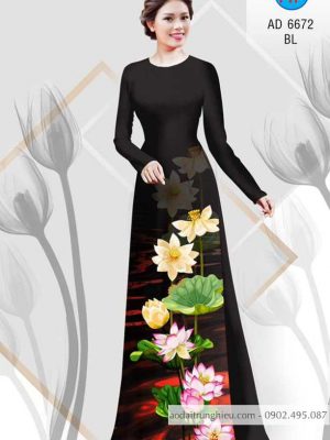 Vải áo dài Sen mùa hè mới ra AD 6672 34 1585107214 666 Vai ao dai Sen mua he moi ra AD 6672