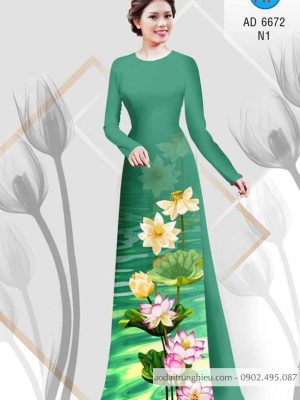 Vải áo dài Sen mùa hè mới ra AD 6672 31 1585107214 760 Vai ao dai Sen mua he moi ra AD 6672