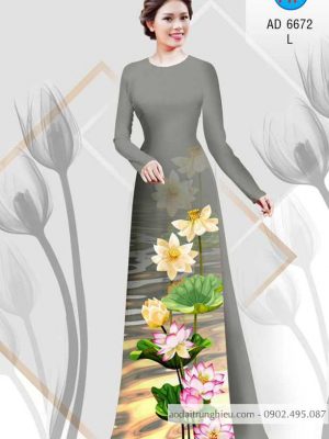 Vải áo dài Sen mùa hè mới ra AD 6672 28 1585107214 910 Vai ao dai Sen mua he moi ra AD 6672