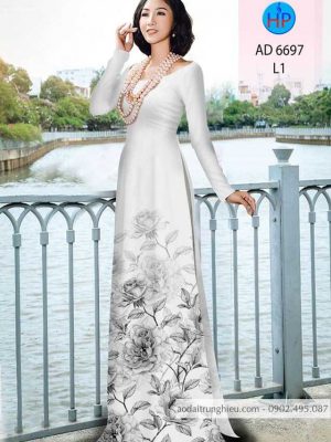 Vải áo dài Hoa hồng mới ra AD 6697 22 1585108282 849 Vai ao dai Hoa hong moi ra AD 6697