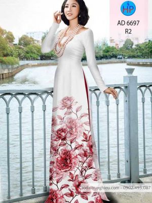 Vải áo dài Hoa hồng mới ra AD 6697 33 1585108283 964 Vai ao dai Hoa hong moi ra AD 6697