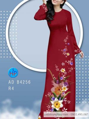 Vải áo dài Hoa in 3D kiểu mới AD B4256 25 1585108496 119 Vai ao dai Hoa in 3D kieu moi AD B4256