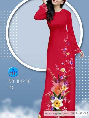 Vải áo dài Hoa in 3D kiểu mới AD B4256 26 1585108496 125 Vai ao dai Hoa in 3D kieu moi AD B4256