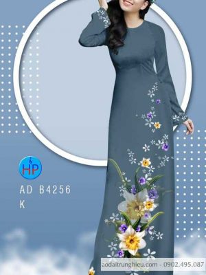 Vải áo dài Hoa in 3D kiểu mới AD B4256 22 1585108496 306 Vai ao dai Hoa in 3D kieu moi AD B4256