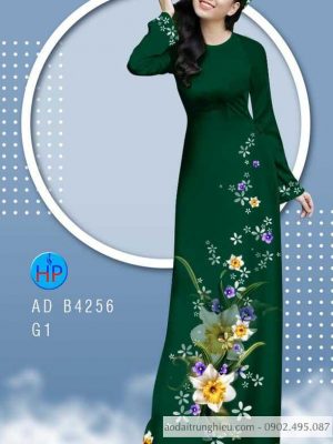 Vải áo dài Hoa in 3D kiểu mới AD B4256 23 1585108496 509 Vai ao dai Hoa in 3D kieu moi AD B4256