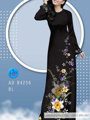 Vải áo dài Hoa in 3D kiểu mới AD B4256 24 1585108496 594 Vai ao dai Hoa in 3D kieu moi AD B4256