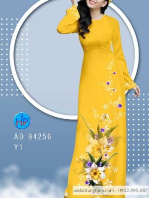 Vải áo dài Hoa in 3D kiểu mới AD B4256 28 1585108497 241 Vai ao dai Hoa in 3D kieu moi AD B4256