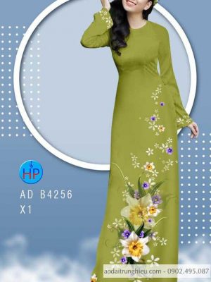 Vải áo dài Hoa in 3D kiểu mới AD B4256 31 1585108497 523 Vai ao dai Hoa in 3D kieu moi AD B4256