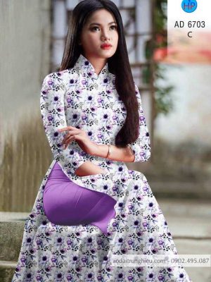 Vải áo dài Hoa đều thiết kế 2020 AD 6703 24 1585213078 34 Vai ao dai Hoa deu thiet ke 2020 AD 6703