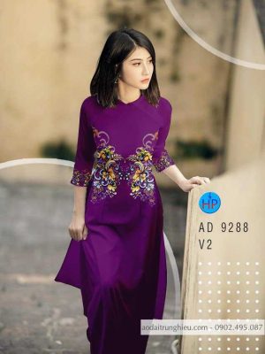 Vải áo dài Hoa in 3D kiểu mới AD 9288 30 1585213258 852 Vai ao dai Hoa in 3D kieu moi AD 9288