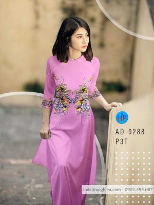 Vải áo dài Hoa in 3D kiểu mới AD 9288 27 1585213258 93 Vai ao dai Hoa in 3D kieu moi AD 9288