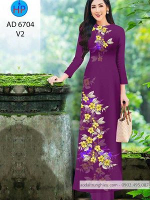 Vải áo dài hoa trên dưới kiểu mới AD 6704 26 1585213404 800 Vai ao dai hoa tren duoi kieu moi AD 6704
