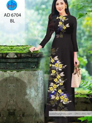 Vải áo dài hoa trên dưới kiểu mới AD 6704 32 1585213404 915 Vai ao dai hoa tren duoi kieu moi AD 6704