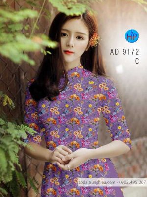 Vải áo dài hoa đều kiểu mới AD 9172 21 1585300003 138 Vai ao dai hoa deu kieu moi AD 9172