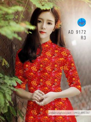 Vải áo dài hoa đều kiểu mới AD 9172 25 1585300003 381 Vai ao dai hoa deu kieu moi AD 9172