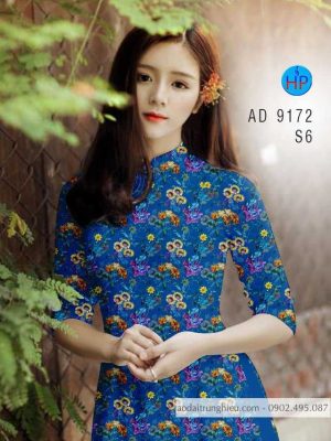 Vải áo dài hoa đều kiểu mới AD 9172 27 1585300004 31 Vai ao dai hoa deu kieu moi AD 9172