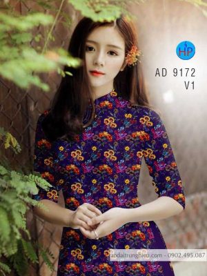 Vải áo dài hoa đều kiểu mới AD 9172 30 1585300004 500 Vai ao dai hoa deu kieu moi AD 9172