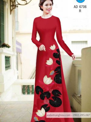 Vải áo dài hoa sen mới ra AD 6706 23 1585300598 466 Vai ao dai hoa sen moi ra AD 6706