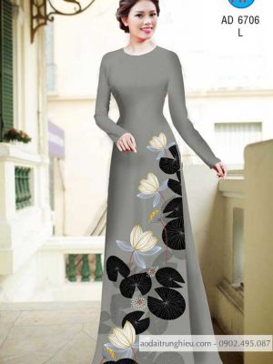 Vải áo dài hoa sen mới ra AD 6706 27 1585300598 627 Vai ao dai hoa sen moi ra AD 6706