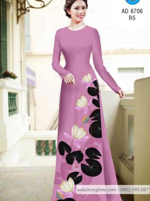 Vải áo dài hoa sen mới ra AD 6706 30 1585300599 370 Vai ao dai hoa sen moi ra AD 6706