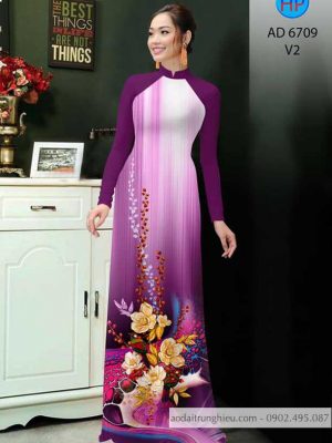 Vải áo dài hoa in 3D kiểu mới AD 6709 24 1585300822 243 Vai ao dai hoa in 3D kieu moi AD 6709