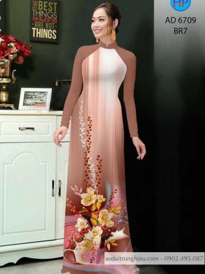 Vải áo dài hoa in 3D kiểu mới AD 6709 23 1585300822 847 Vai ao dai hoa in 3D kieu moi AD 6709