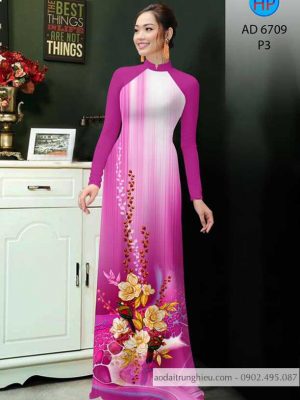 Vải áo dài hoa in 3D kiểu mới AD 6709 35 1585300823 293 Vai ao dai hoa in 3D kieu moi AD 6709