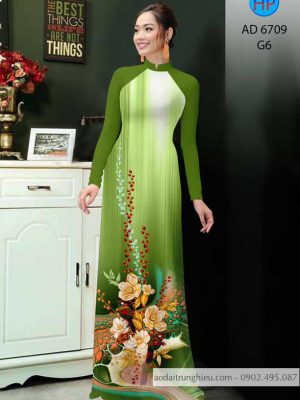 Vải áo dài hoa in 3D kiểu mới AD 6709 28 1585300823 505 Vai ao dai hoa in 3D kieu moi AD 6709