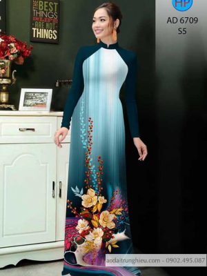 Vải áo dài hoa in 3D kiểu mới AD 6709 30 1585300823 882 Vai ao dai hoa in 3D kieu moi AD 6709
