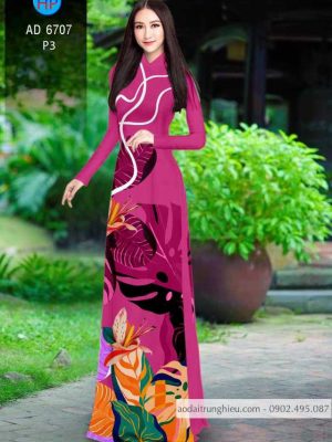 Vải áo dài in hoa 3D thiết kế 2020 AD 6707 35 1585300952 33 Vai ao dai in hoa 3D thiet ke 2020 AD