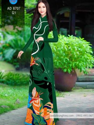 Vải áo dài in hoa 3D thiết kế 2020 AD 6707 33 1585300952 412 Vai ao dai in hoa 3D thiet ke 2020 AD