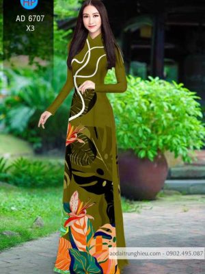 Vải áo dài in hoa 3D thiết kế 2020 AD 6707 34 1585300952 472 Vai ao dai in hoa 3D thiet ke 2020 AD