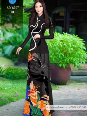 Vải áo dài in hoa 3D thiết kế 2020 AD 6707 21 1585300952 564 Vai ao dai in hoa 3D thiet ke 2020 AD