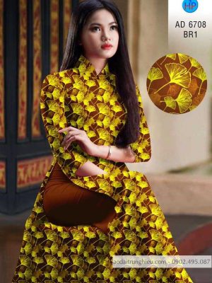 Vải áo dài hoa đều kiểu mới AD 6708 25 1585301068 516 Vai ao dai hoa deu kieu moi AD 6708