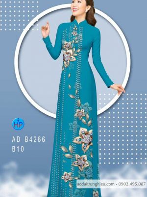 Vải áo dài in hoa 3D mới ra AD B4266 22 1585362889 524 Vai ao dai Vai ao dai dep AD