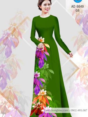 Vải áo dài hoa dọc thân mới ra AD 6649 35 1585368919 889 Vai ao dai hoa doc than moi ra AD 6649