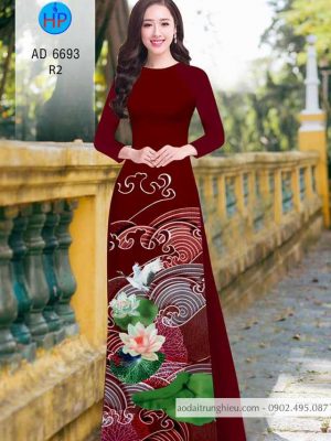 Vải áo dài hoa sen thiết kế 2020 AD 6693 21 1585370055 341 Vai ao dai hoa sen thiet ke 2020 AD 6693