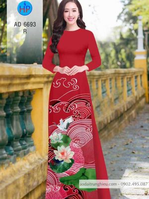 Vải áo dài hoa sen thiết kế 2020 AD 6693 34 1585370056 142 Vai ao dai hoa sen thiet ke 2020 AD 6693