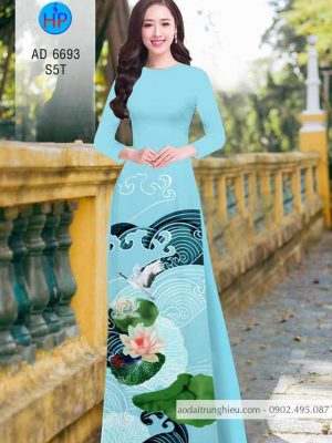 Vải áo dài hoa sen thiết kế 2020 AD 6693 32 1585370056 175 Vai ao dai hoa sen thiet ke 2020 AD 6693