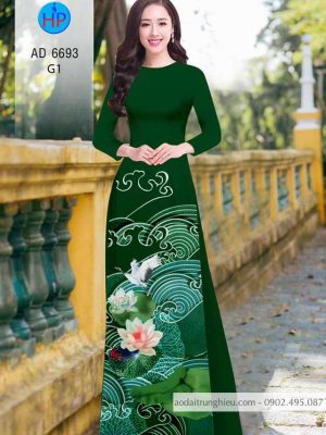Vải áo dài hoa sen thiết kế 2020 AD 6693 25 1585370056 910 Vai ao dai hoa sen thiet ke 2020 AD 6693