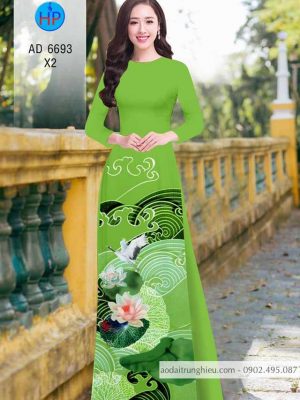 Vải áo dài hoa sen thiết kế 2020 AD 6693 29 1585370056 911 Vai ao dai hoa sen thiet ke 2020 AD 6693